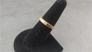 Lady's Diamond Fashion Ring 7 Diamonds .70 Carat T.W. 14K Yellow Gold 3.6g